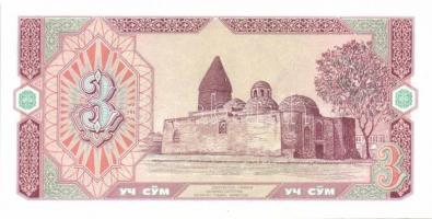 Üzbegisztán 8db klf modern bankjegy T:I