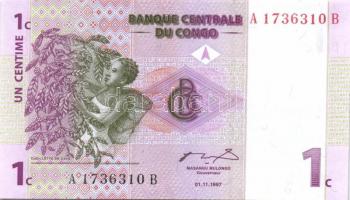 Kongó 8db klf modern bankjegy T:I