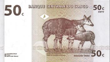 Kongó 8db klf modern bankjegy T:I