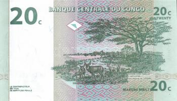 Kongó 8db klf modern bankjegy T:I