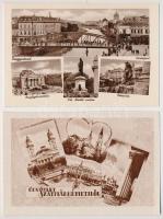 5 db RÉGI történelmi magyar város képeslap Weinstock kiadásában: Salgótarján, Tusnádfürdő, Püspökfür...