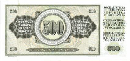 Jugoszlávia 18db klf modern bankjegy T:I