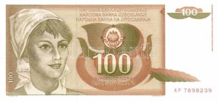 Jugoszlávia 18db klf modern bankjegy T:I