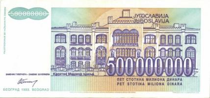 Jugoszlávia 18db klf modern bankjegy T:I