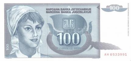 Jugoszlávia 18db klf modern bankjegy T:I