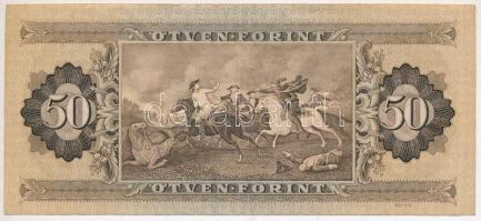 1951. 50Ft "D 321 054640" T:III szép papír
Adamo F18