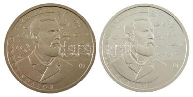 2019. 2000Ft Cu-Ni "Eötvös Loránd halálának 100. évfordulója" + 10.000Ft Ag "Eötvös L...