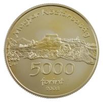 2008. 5000Ft Ag Siklósi Vár kapszulában, tanúsítvánnyal, tájékoztatóval T:BU  Adamo EM218