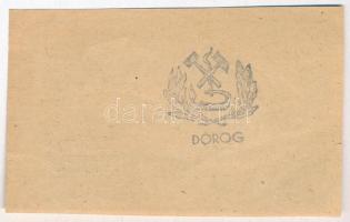 ~1940-1950. "Dorogi Bányászok Önsegélyező Egylete - VII. Bányásznap" sör kupon 1,80Ft érté...