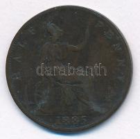 Nagy-Britannia 1885. 1/2p bronz "Viktória" T:3
Great Britain 1885. 1/2 Penny bronze "...