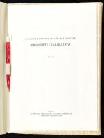 1964 A Magyar Kommunista Ifjúsági Szövetség (KISZ) VI. kongresszusa, mappa, benne a KISZ szervezeti ...