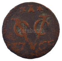 Hollandia 1765. 1D Cu (1,86g) T:3,3- Netherlands 1765. 1 Duit Cu (1,86g) C:F,VG Krause KM#152