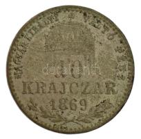 1869KB 10kr Ag Magyar Királyi Váltó Pénz T:3 Adamo M10.1