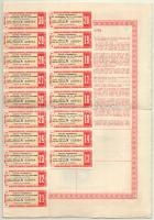 Belgium 1944. "HAUTS-FOURNEAUX ET FONDERIES DE LA LOUVIÉRE (Louviére-i Kohók és Öntödék Részvén...