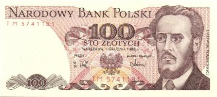 Lengyelország 6db klf modern bankjegy T:I