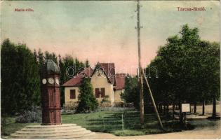 1911 Tarcsa, Tarcsafürdő, Bad Tatzmannsdorf; Mária villa. M. kir. postahivatal kiadása / villa (EK)