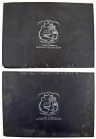 Éremtartó tálca "Republic of Liberia - Moments of Freedom" (2x) emlékérmék tárolására 24db...