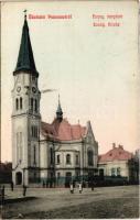 1913 Pancsova, Pancevo; Evang. Kirche / Evangélikus templom. Horovitz Adolf és fia kiadása / Lutheran church (EK)