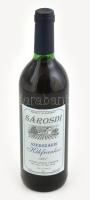 1997 Sárosdi Szekszárdi Kékfrankos, bontatlan palack száraz vörösbor, pincében, szakszerűen tárolva,12%, 0,75 l.