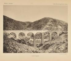 1897 Székely vasutak - Csíkszereda-Gyimes határszéli vonal, 43 db fénynyomatot tartalmazó album, fel...