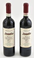 1998 St. Donátus Pincészet balatonlellei Cabernet Sauvignon Reserve, 2 palack bontatlan palack száraz vörösbor, 12,5 %, pincében szakszerűen tárolt, 0,75 l.