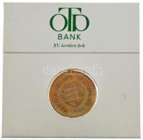 1946. 2f Cu-Zn "OTP Bank XV. kerületi Fiók / Forint Történeti Kiállítás emlékére 1996" pap...