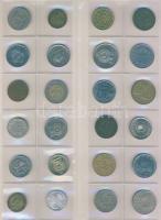 Jó világpénz tétel, 412db régi és új, sok jobbal, rengeteg tengerentúllal!