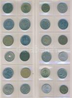 Jó világpénz tétel, 412db régi és új, sok jobbal, rengeteg tengerentúllal!