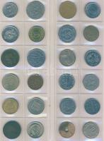 Jó világpénz tétel, 412db régi és új, sok jobbal, rengeteg tengerentúllal!