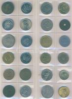 Jó világpénz tétel, 412db régi és új, sok jobbal, rengeteg tengerentúllal!
