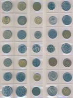 Jó világpénz tétel, 412db régi és új, sok jobbal, rengeteg tengerentúllal!