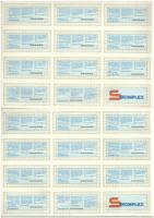 Budapest 1992. "S-Komplex - Nemzetközi Biztonságvédelmi Részvénytársaság" törzsrészvény 10...