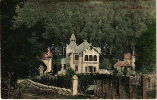 1929 Menyháza-fürdő, Monyásza, Baile Moneasa; Villa részlet. Fái Károly kiadása / villa (fl)