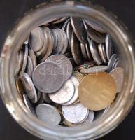 1kg vegyes világpénz, régi és új