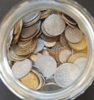 1kg vegyes világpénz, régi és új