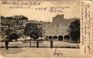 1908 Kolozsvár, Cluj; Nyári színház / summer theatre (Rb)