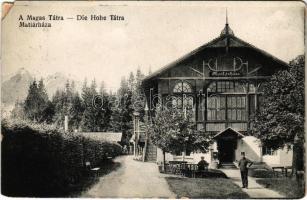 1917 Matlárháza, Matliary, Tatranské Matliare (Magas-Tátra, Vysoké Tatry); szálloda, nyaraló / hotel, villa (EM)