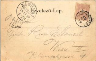 1899 (Vorläufer) Nagykanizsa, Római katolikus főgimnázium. Schless Antal kiadása (fl)