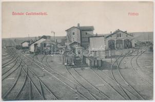 1912 Celldömölk, Fűtőház a vasútállomásnál (EK)