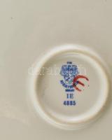 Alföldi népmese mintás dísztál. Matricás, jelzett, hibátlan. d: 29 cm