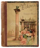 Dessewffy Arisztid: Velencze, Bp., 1896, Kosmos Műintézet, VII+(1)+195+(1) p. Szövegközi és egészoldalas, fekete-fehér képekkel illusztrálva. Korabeli illusztrált félvászon-kötésben, márványozott lapélekkel, kissé foltos, kopottas borítóval, sérült, szétváló gerinccel, néhány kissé sérült, foltos lappal, tulajdonosi névbélyegzővel.