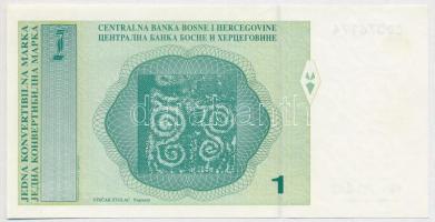 Bosznia-Hercegovina 1998. 1KM T:I-
Bosnia and Herzegovina 1998. 1 Konvertibilna Marka C:AU
Krause ...
