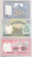 Nepál DN (1993-1995) 1R + DN (1986-1990) 2R + DN (1986-1990) 5R T:I
Nepal ND (1993-1995) 1 Rupee + ...