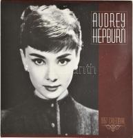 1997 Audrey Hepburn falinaptár, a színésznő fényképeivel. Karton fedélen törésnyomokkal. 30,5x30,5 cm