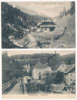 8 db RÉGI külföldi város képeslap / 8 pre-1945 European town-view postcards: Corfu, Constantinople, ...