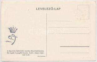 Keszthely, A Sárgulók búcsúja a Gazdasági Akadémiától. Studentika, A Balatoni Szövetség kiadása (Rb)