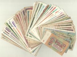 50db-os vegyes, külföldi bankjegytétel T:vegyes 50pcs mixed, foreign banknote lot C:mixed