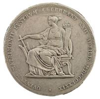 Ausztria 1879. 2G Ag "I. Ferenc József és Erzsébet királynő / Ezüstlakodalom" Bécs T:3 rés...