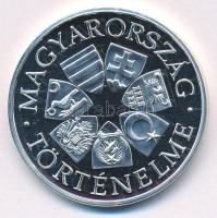 Fritz Mihály (1947- ) DN "Honfoglalás 895 / Magyarország Történelme" Ag emlékérem (15g/0.5...