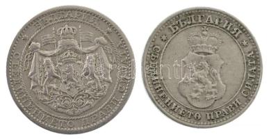 Bulgária 1913. 10s Cu-Ni + 1925. 1L Cu-Ni T:2,2- Bulgaria 1913. 10 Stotinki Cu-Ni + 1925. 1 Leva Cu-...